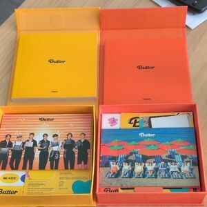 Butter Albums Cream And Peaches Set